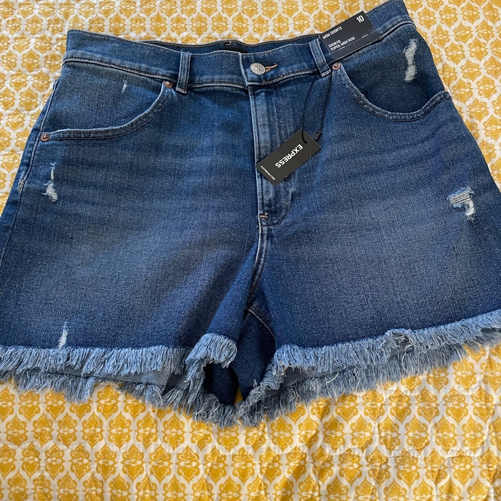Shortie Super High Rise Jean Shorts